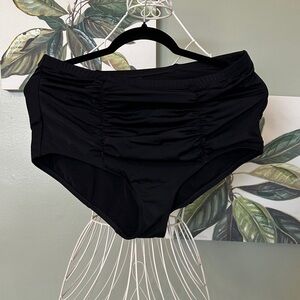 torrid Black High Waist Swim Bottoms-NEVER WORN